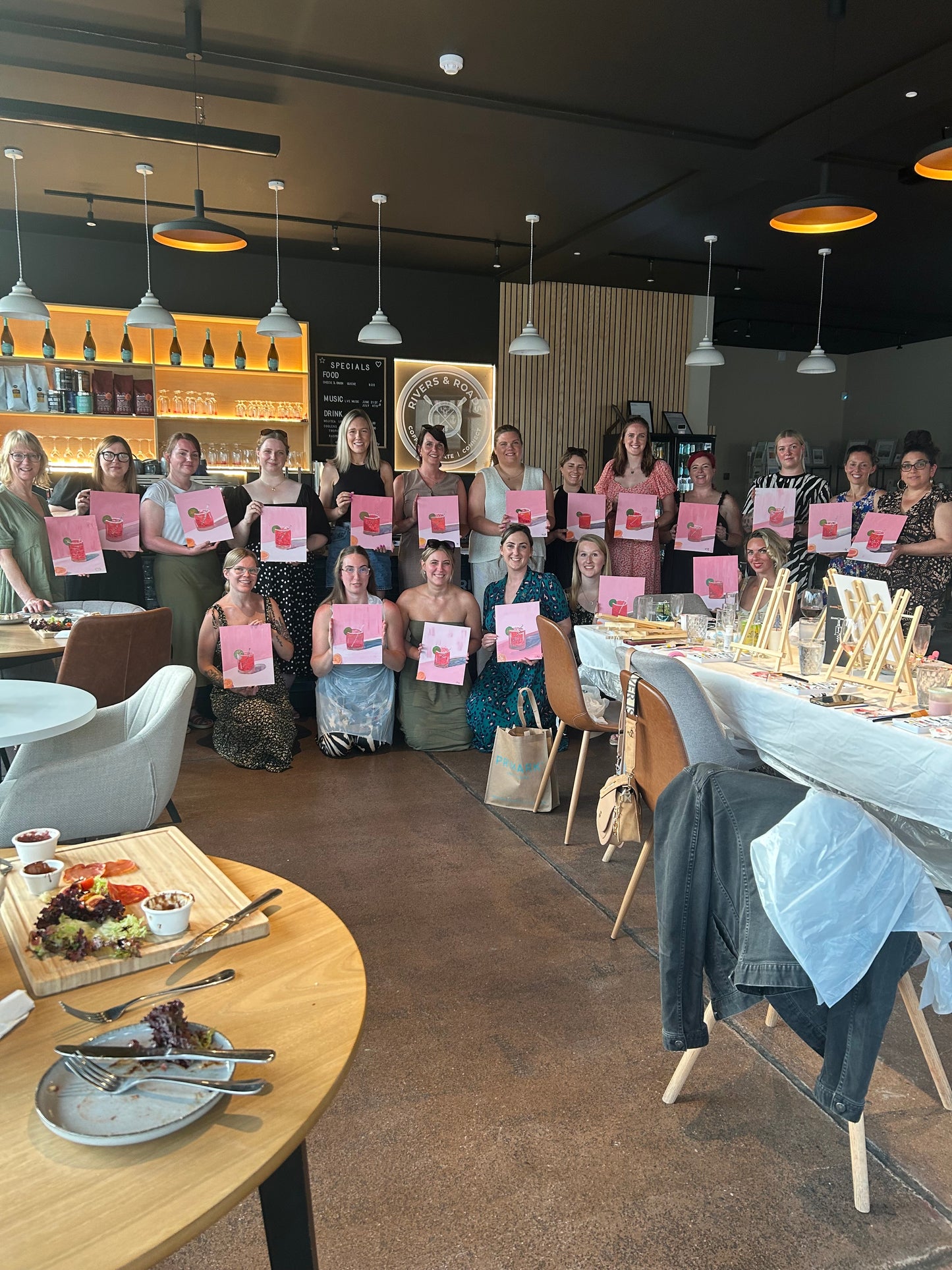 Paint & Sip Event - Aperol Spritz