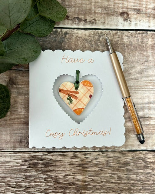Cosy Christmas - Keepsake Greeting Card