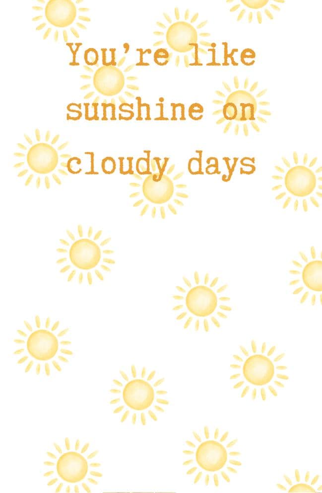 Clay Heart Keepsake Decoration Sunshine Pocket Token Pick-Me-Up Sentimental Gift, Just Because Gift, Letterbox Gift