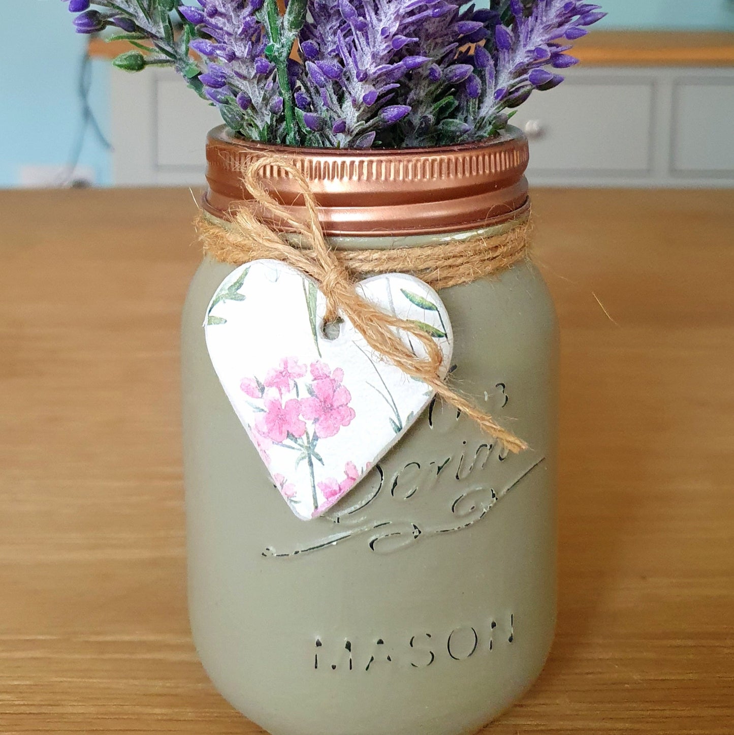 Meadow Clay Heart (Hanging or Magnet)