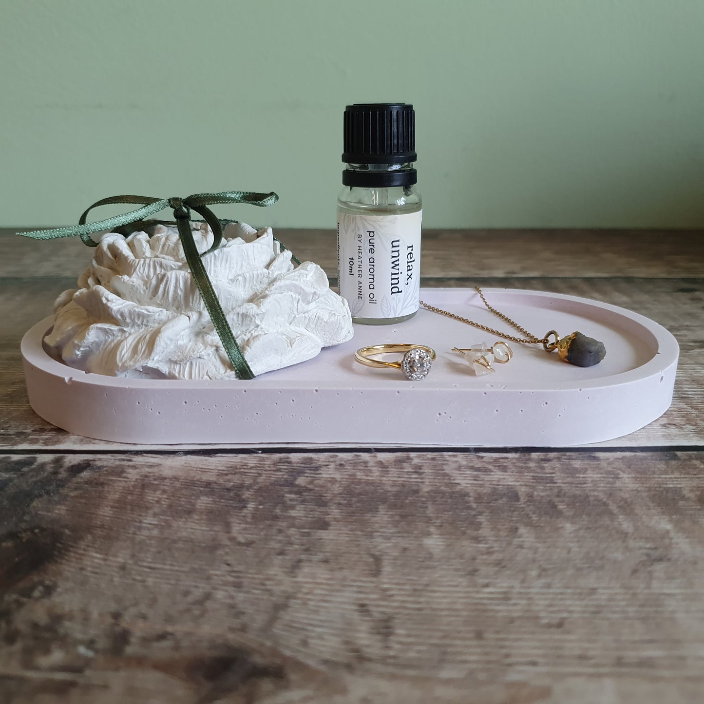 Peony Diffuser & Trinket Tray Gift Set