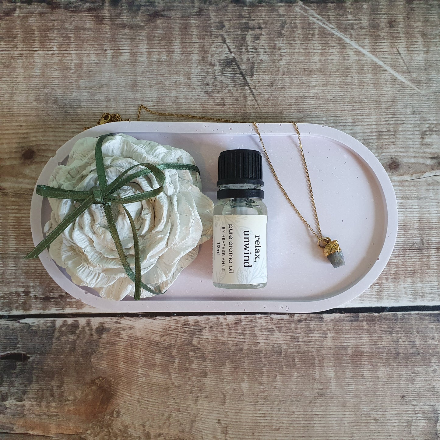 Peony Diffuser & Trinket Tray Gift Set