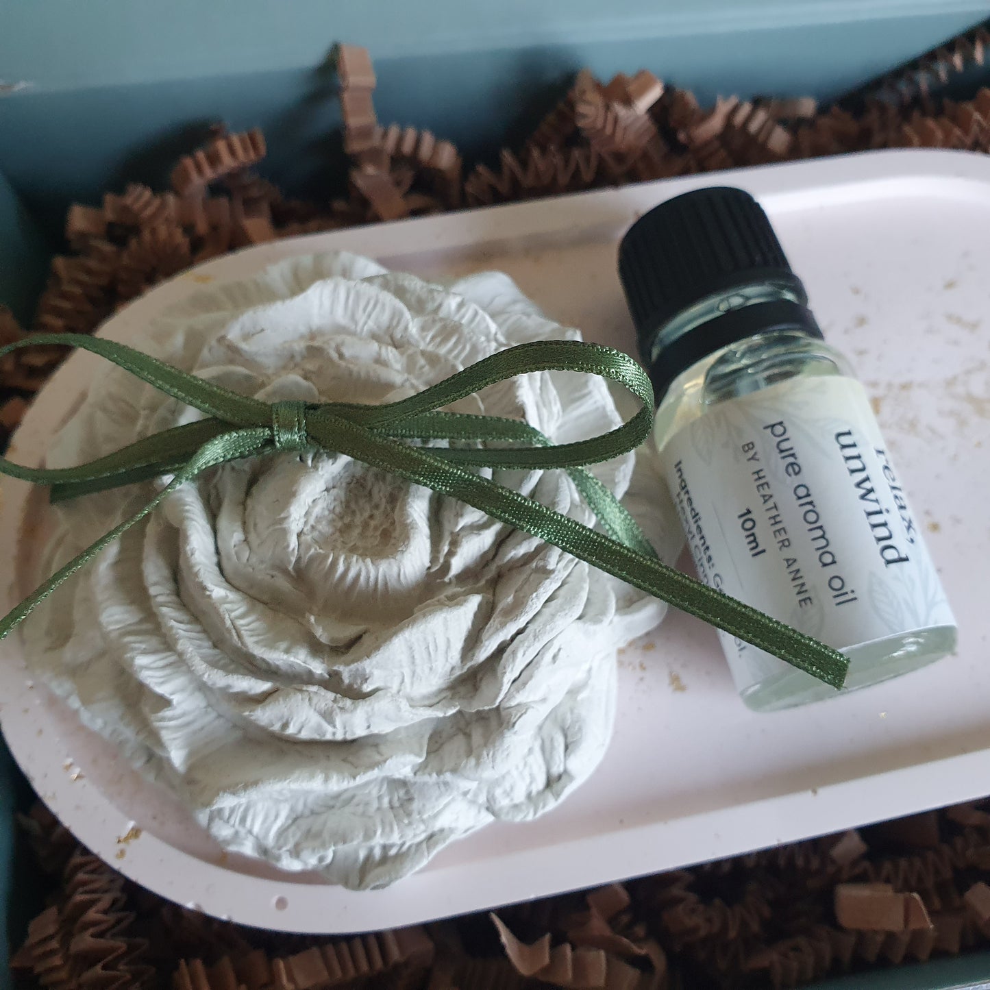 Peony Diffuser & Trinket Tray Gift Set