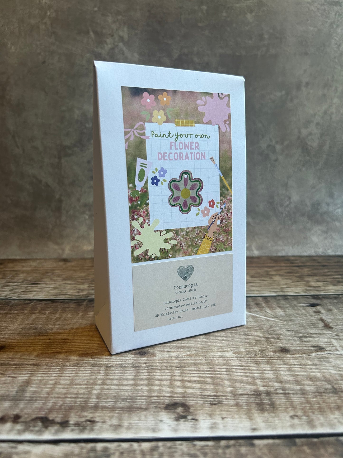 Paint Your Own Decoration Kit, Kid's Craft Kit, Eco-Friendly Party Bag Alternative
