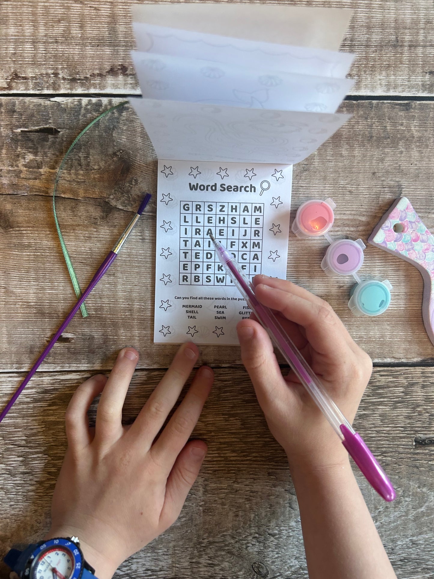 Paint Your Own Decoration Kit, Kid's Craft Kit, Eco-Friendly Party Bag Alternative