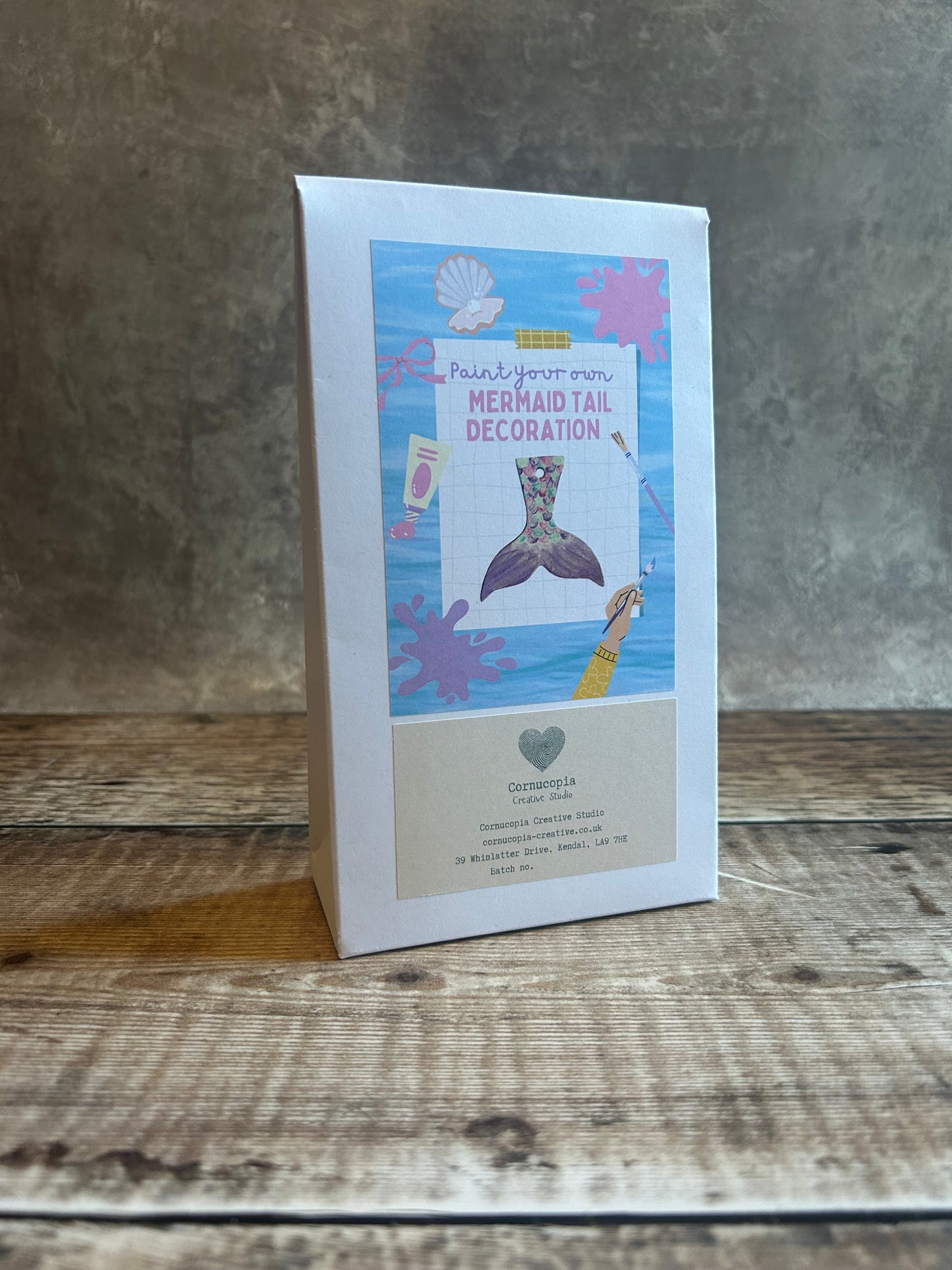 Paint Your Own Decoration Kit, Kid's Craft Kit, Eco-Friendly Party Bag Alternative