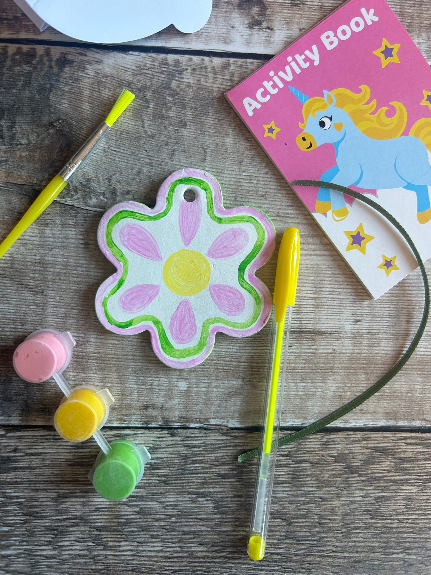 Paint Your Own Decoration Kit, Kid's Craft Kit, Eco-Friendly Party Bag Alternative