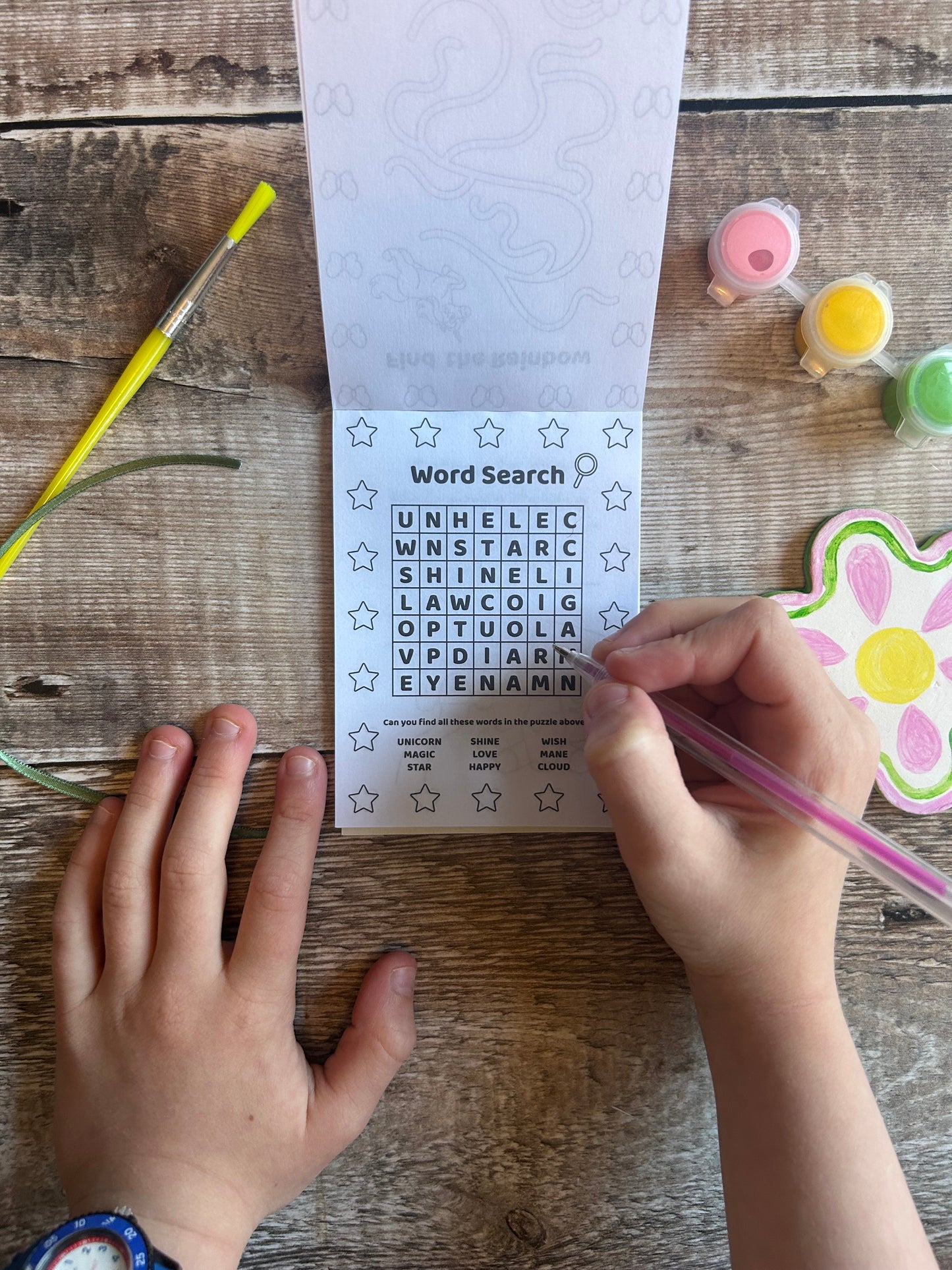Paint Your Own Decoration Kit, Kid's Craft Kit, Eco-Friendly Party Bag Alternative