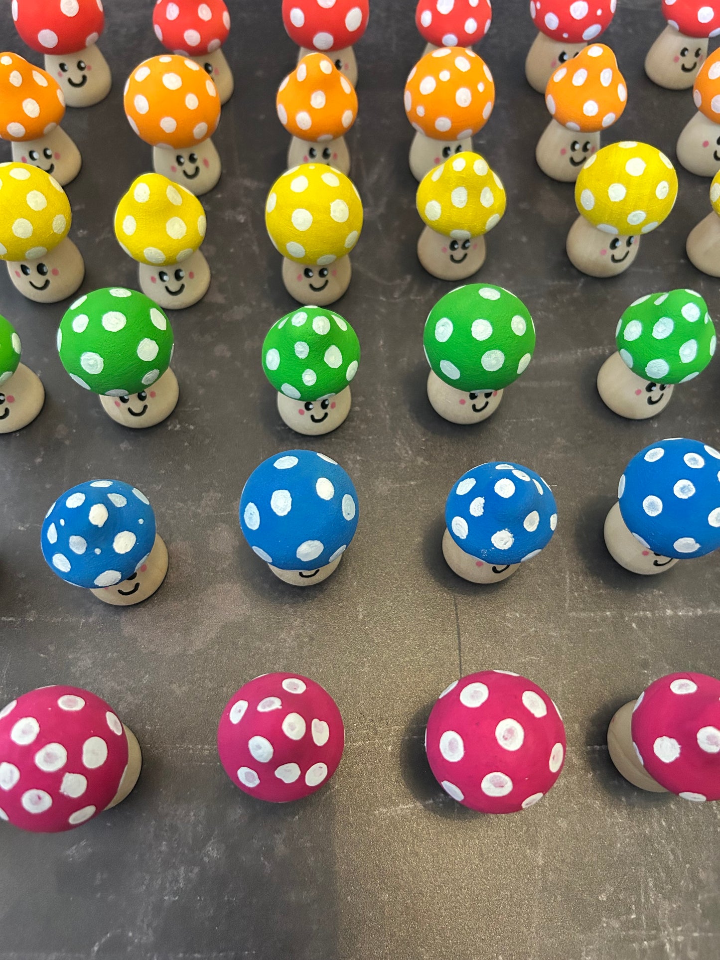 Happy Toadstools Bauble/Keyring