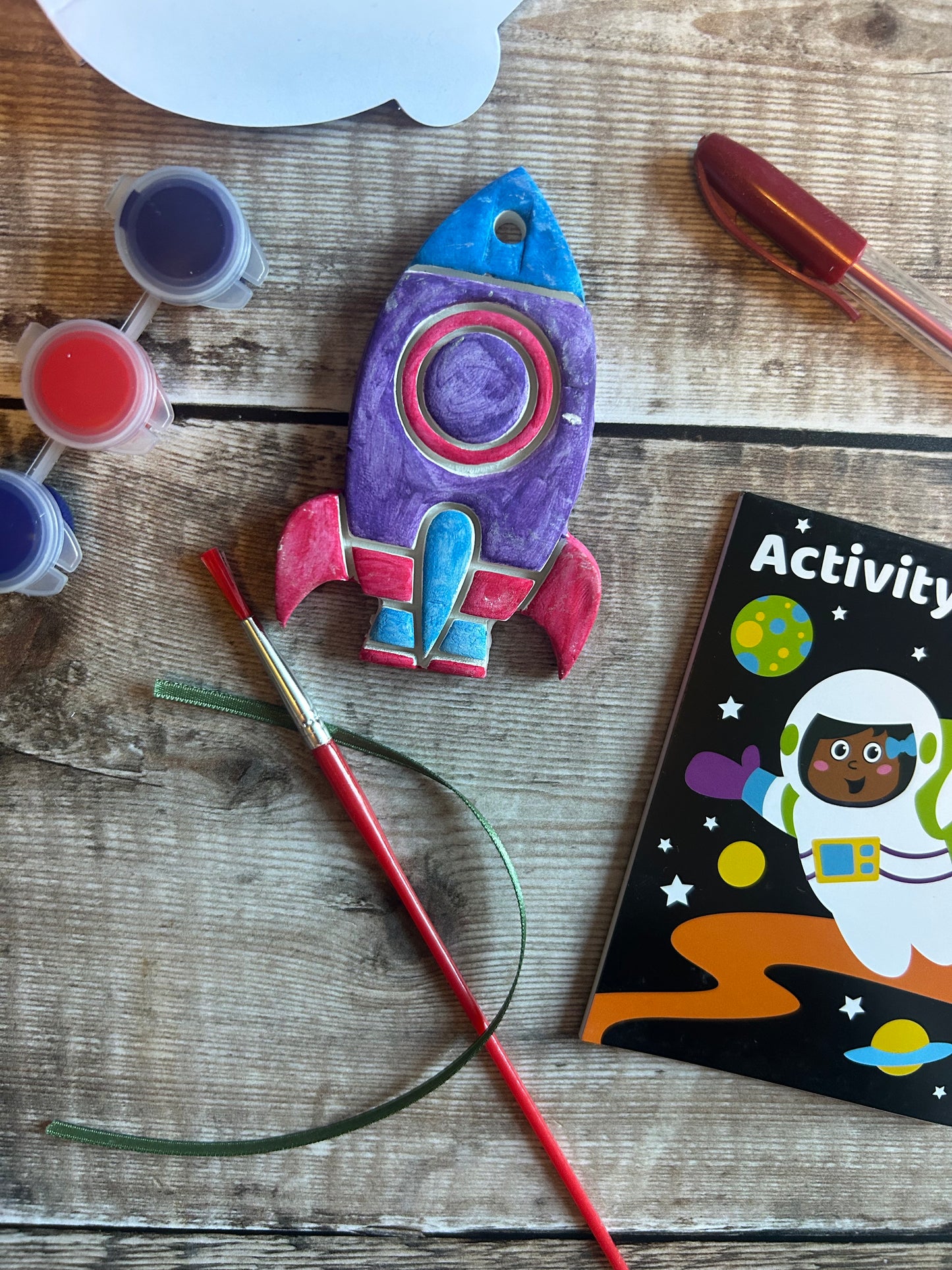 Paint Your Own Decoration Kit, Kid's Craft Kit, Eco-Friendly Party Bag Alternative
