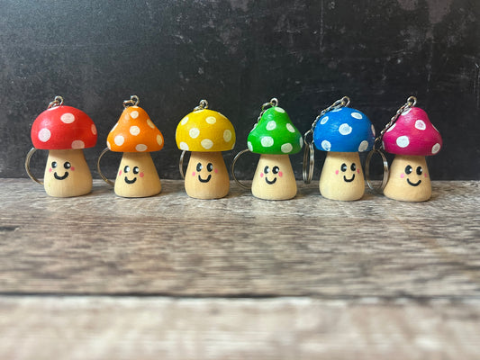 Happy Toadstools Bauble/Keyring