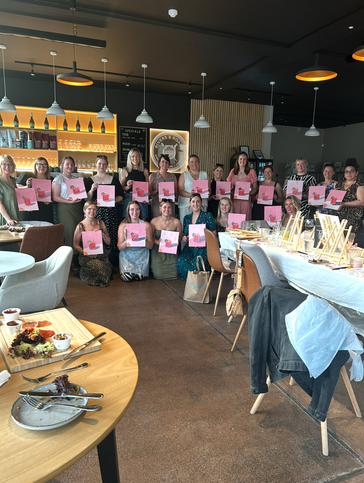 Festive Paint & Sip Evening