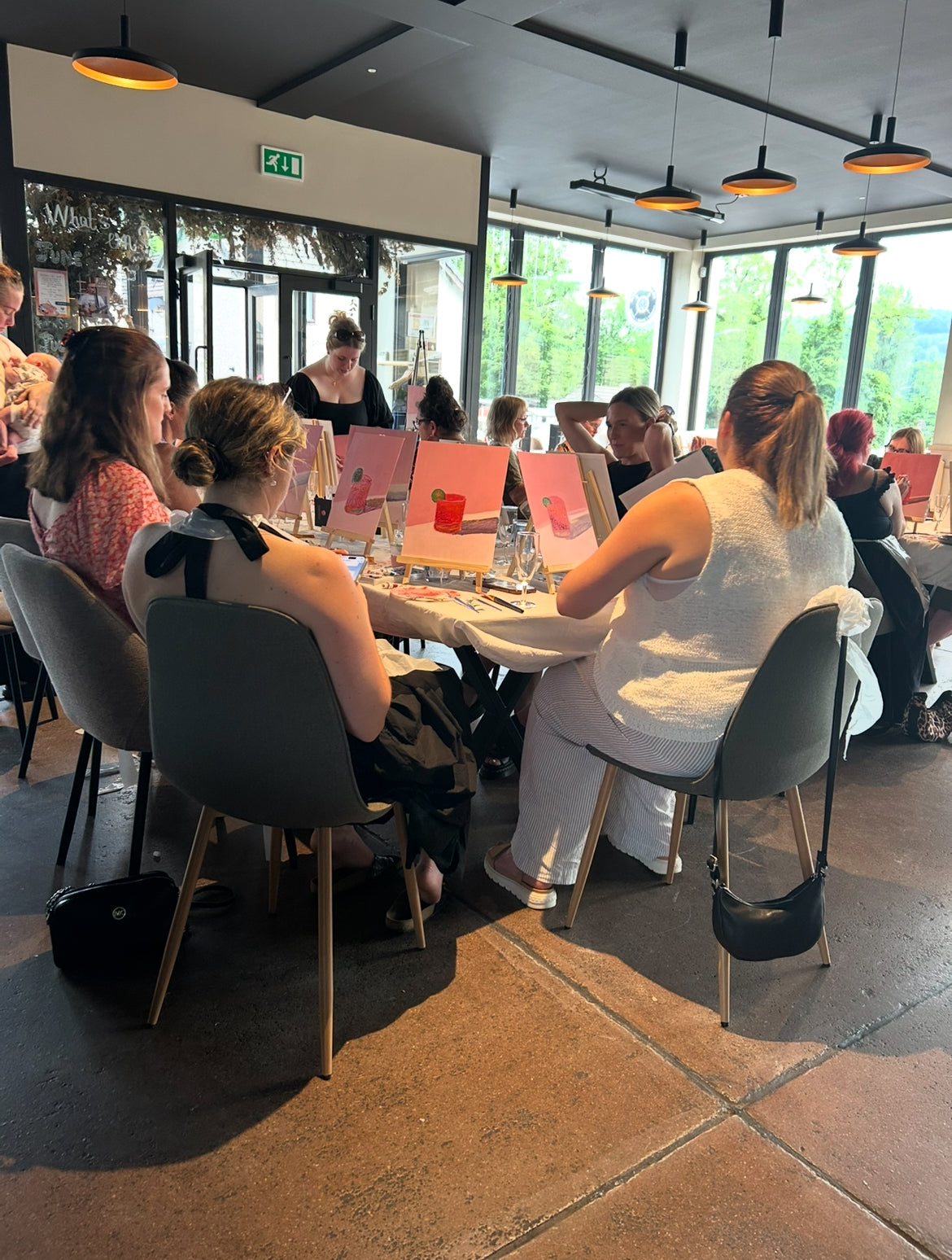 Festive Paint & Sip Evening