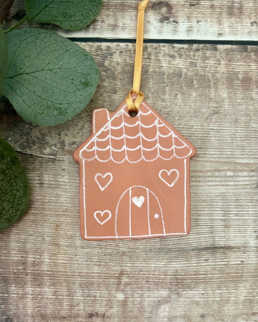 Gingerbread House Christmas Hanging Decoration