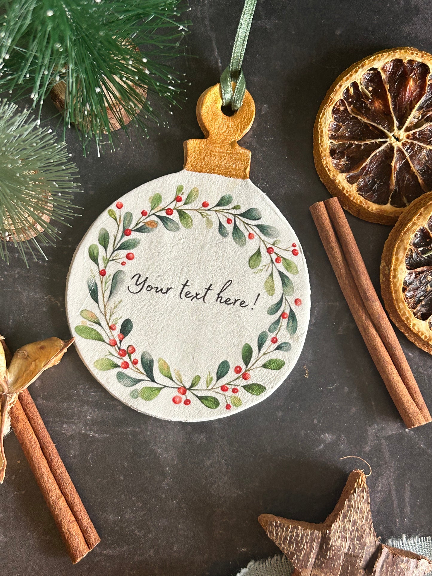 Personalised Christmas Bauble