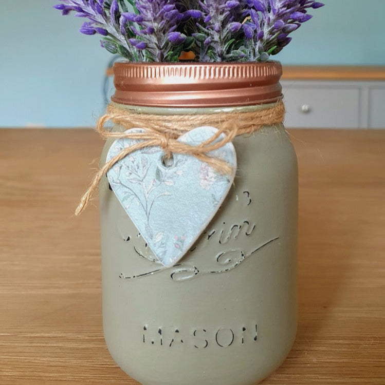 Nouveau Clay Heart (Hanging or Magnet)