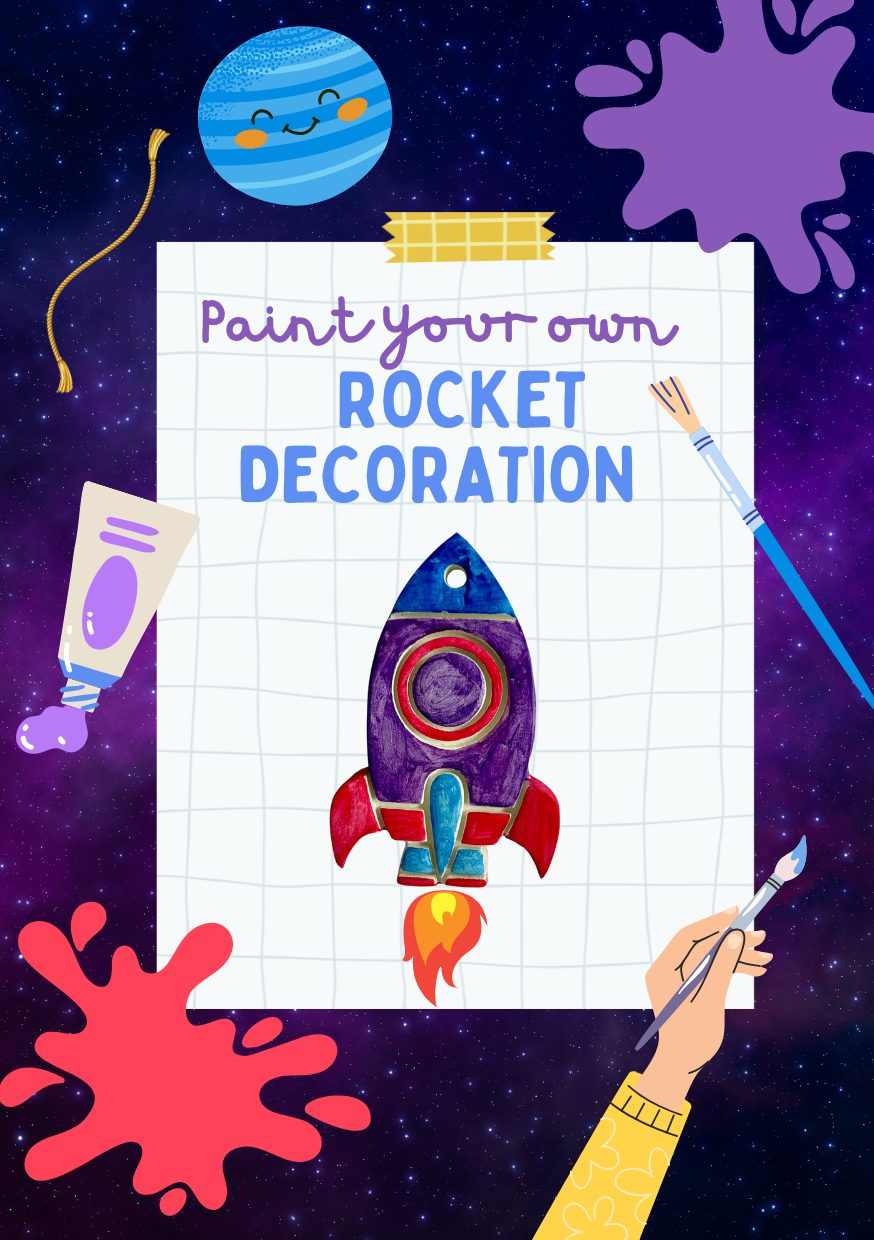 Paint Your Own Decoration Kit, Kid's Craft Kit, Eco-Friendly Party Bag Alternative