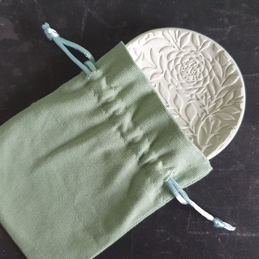 Handmade Botanical Trinket Dish