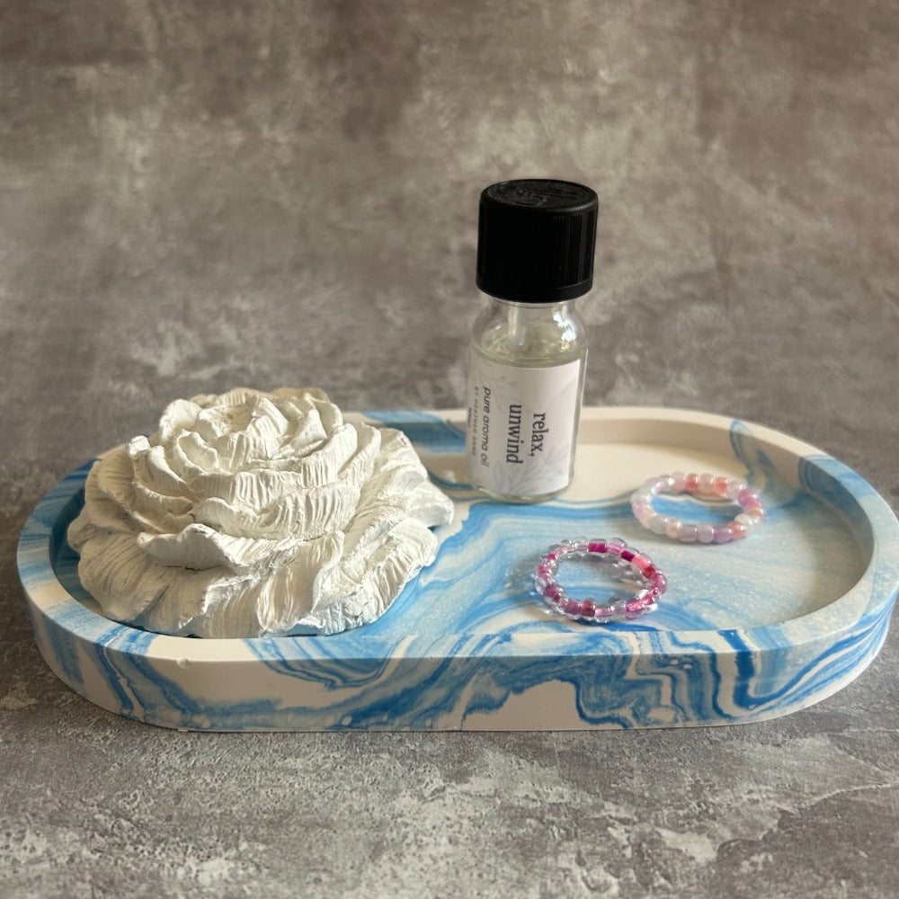 Clay Fragrance Diffuser & Trinket Tray Gift Set