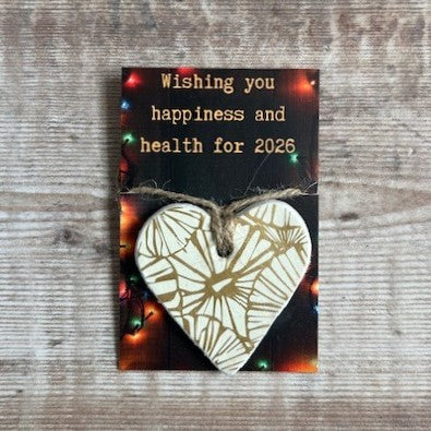 Happiness and health for 2026 Heart Hug