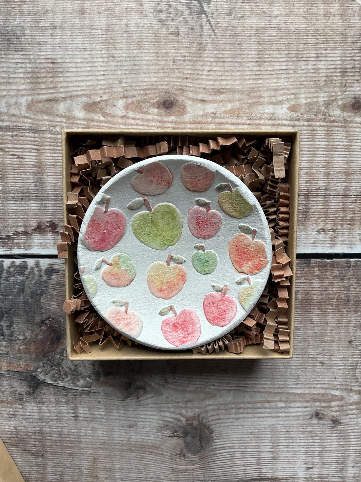 Teacher Gift, Hand-Painted Apple Trinket Dish, End of year School Gift, Learning Support Guft, Teaching Assistant Gift, Thank you Teacher