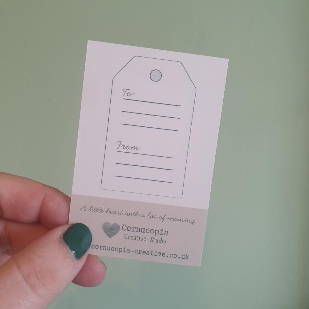 Happy Birthday Clay Heart - Small Birthday Gift - Gift Tag - Sentimental Gift - Pocket Token - Wallet Token - Postage Gift