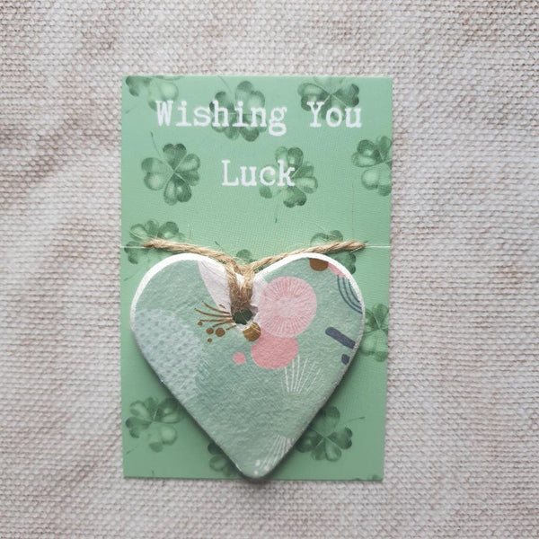 Good Luck Heart Hug