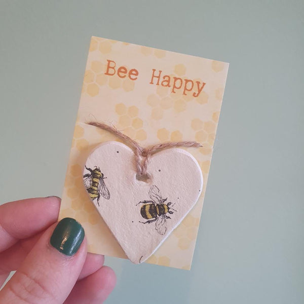 Bee Happy Heart Hug