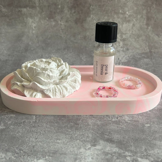 Clay Fragrance Diffuser & Trinket Tray Gift Set