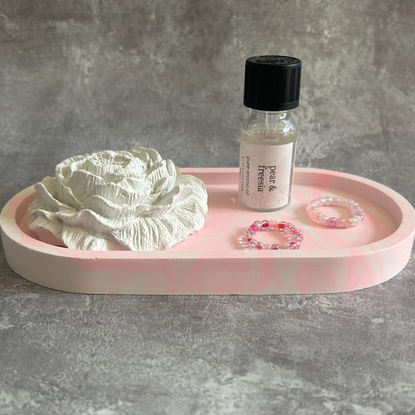 Clay Fragrance Diffuser & Trinket Tray Gift Set