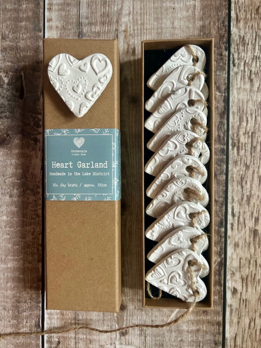 Rustic Heart Garland (Wholesale)