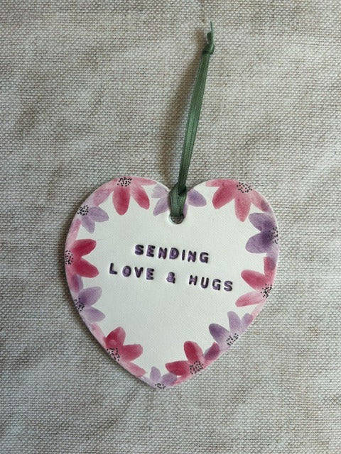 Personalised Hand-Painted Hearts