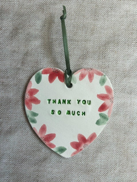 Personalised Hand-Painted Hearts
